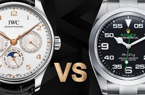 IWC vs. Rolex 